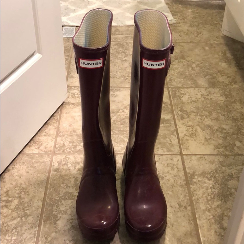Hunter Women's Original Tall Gloss Rain Boots